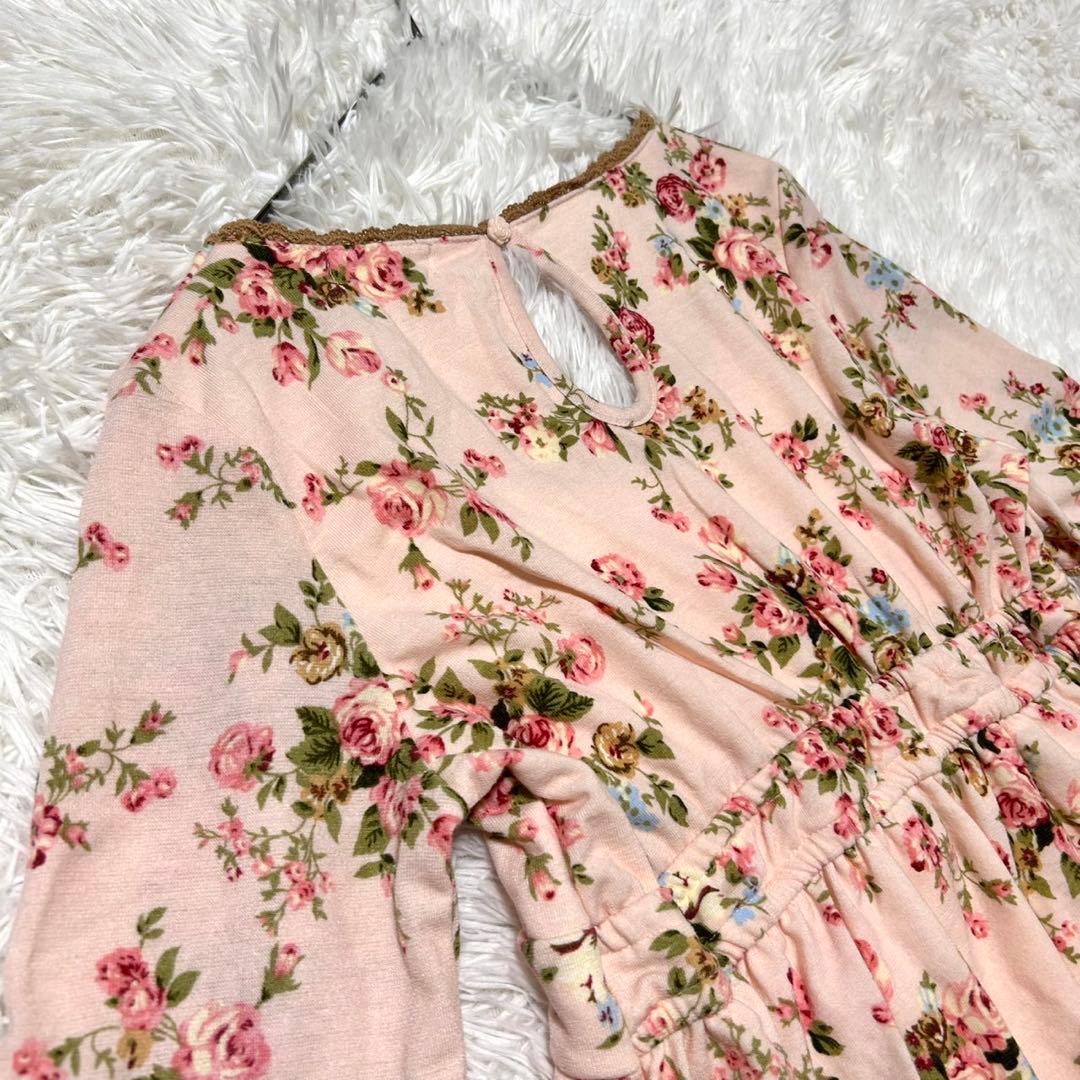 LIZLISA リズリサ 花柄 ワンピース 薔薇 Y2K 姫ギャル バレエコア