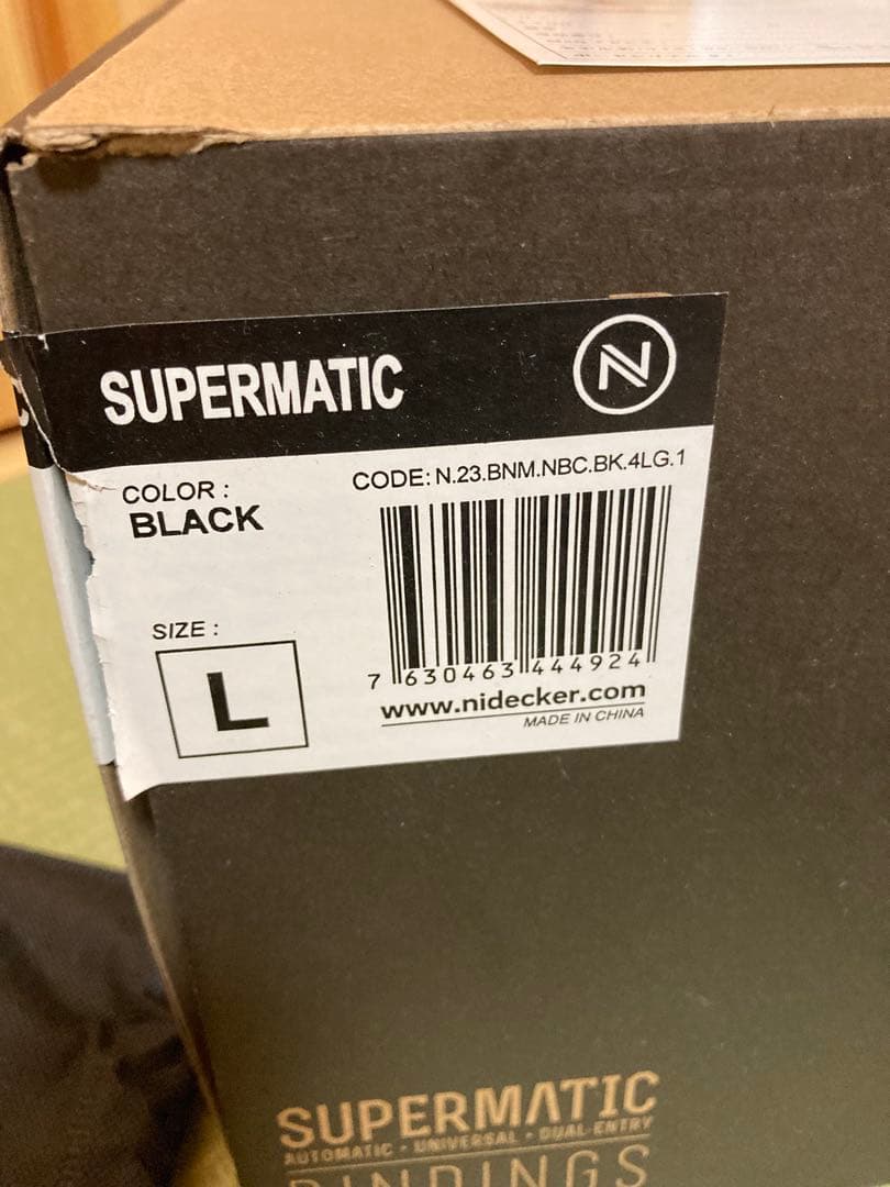 ayaさん専用　Nidecker SUPERMATIC L スーパーマチック