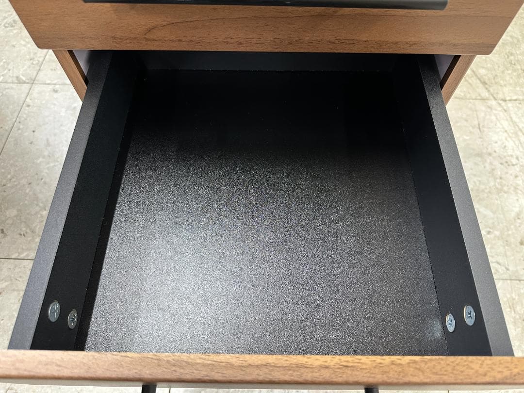 ニトリ　L字デスク　システムデスク　ラボーロ140　RB004　ブラウン