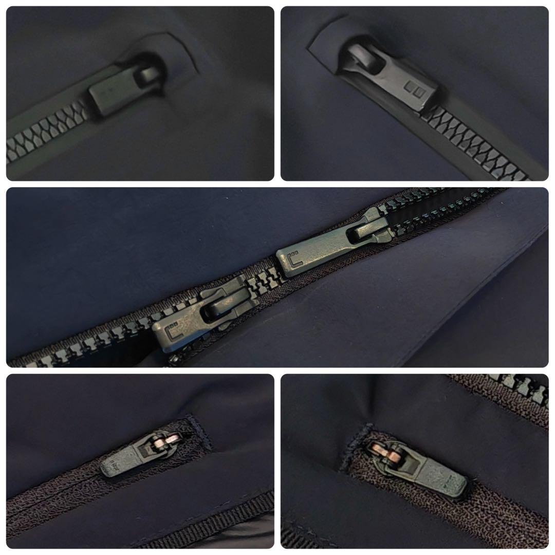 極美品 UBR レギュレーターコート ネイビー ナイロン 高機能中綿 防水透湿