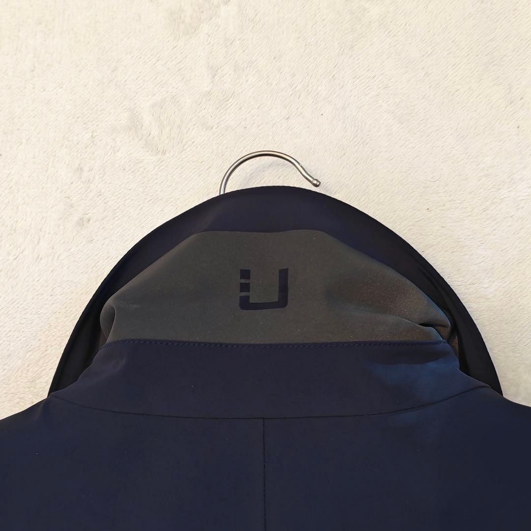 極美品 UBR レギュレーターコート ネイビー ナイロン 高機能中綿 防水透湿