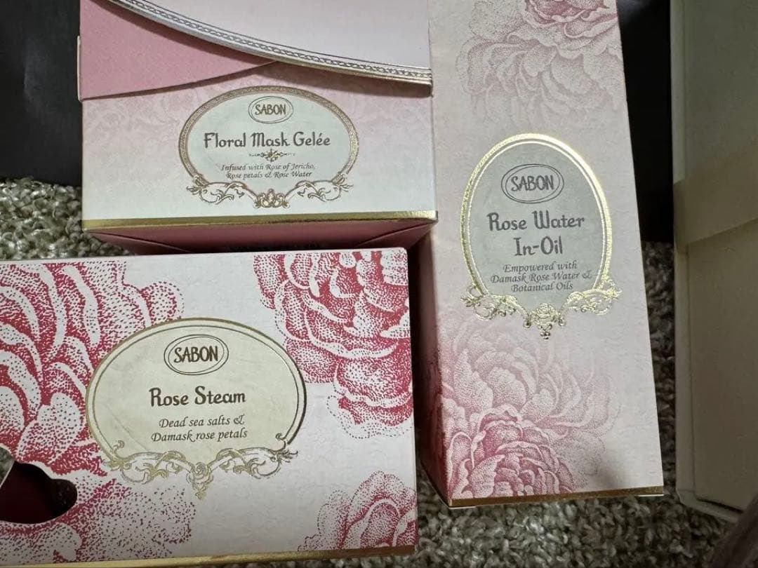 SABONスキンケアセット3点 ギフトボックス紙袋付