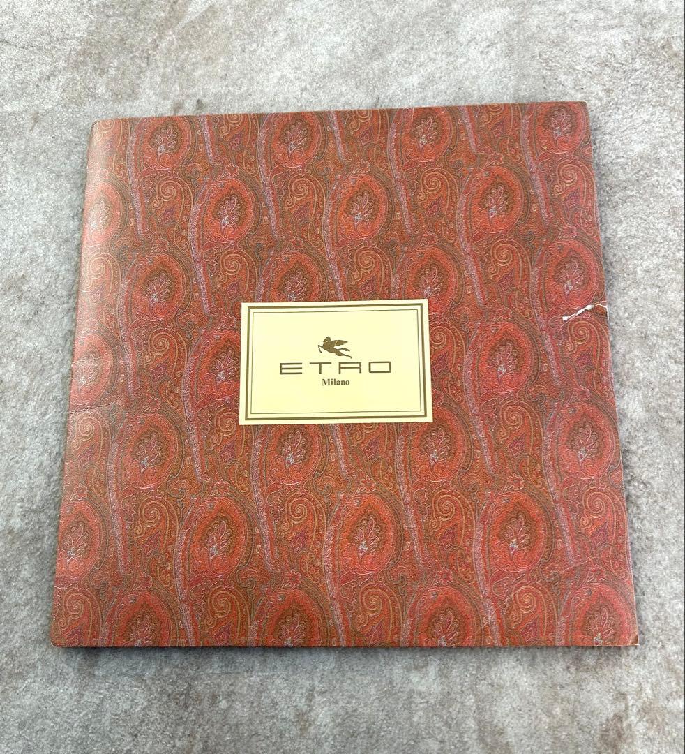 【美品】ETRO／エトロ シルク 大判ストール ・ショール　大判サイズ133cm