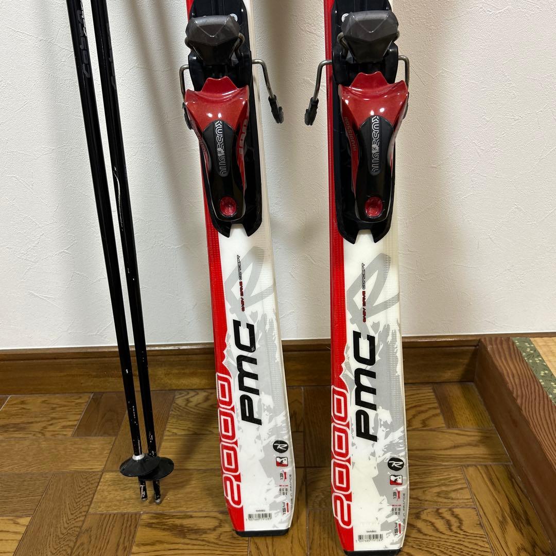 ROSSIGNOL Epic スキーセット 赤白