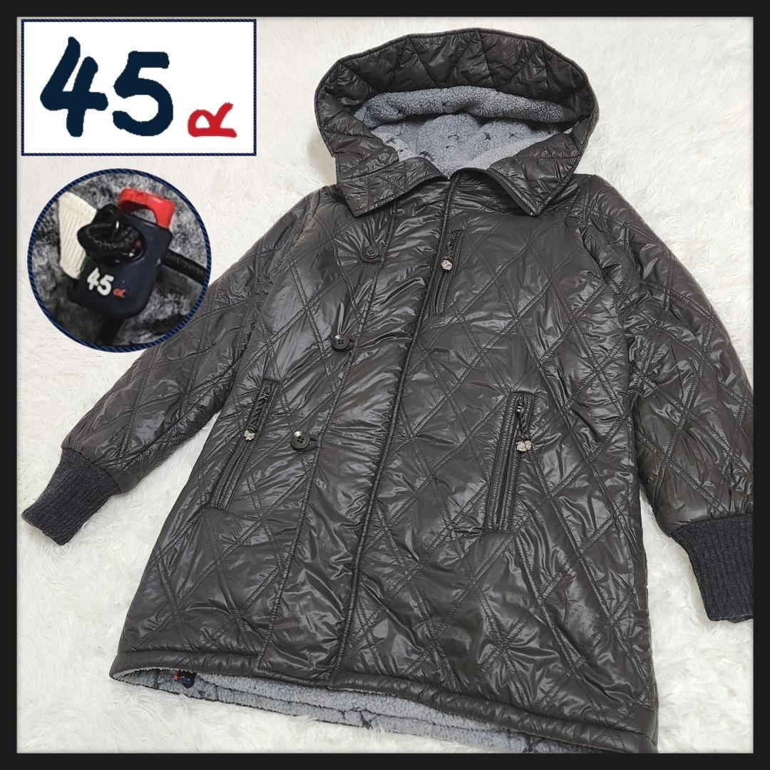 45R ダブルブレスト ダウンジャケット コート umii908 状態極上 45rpm