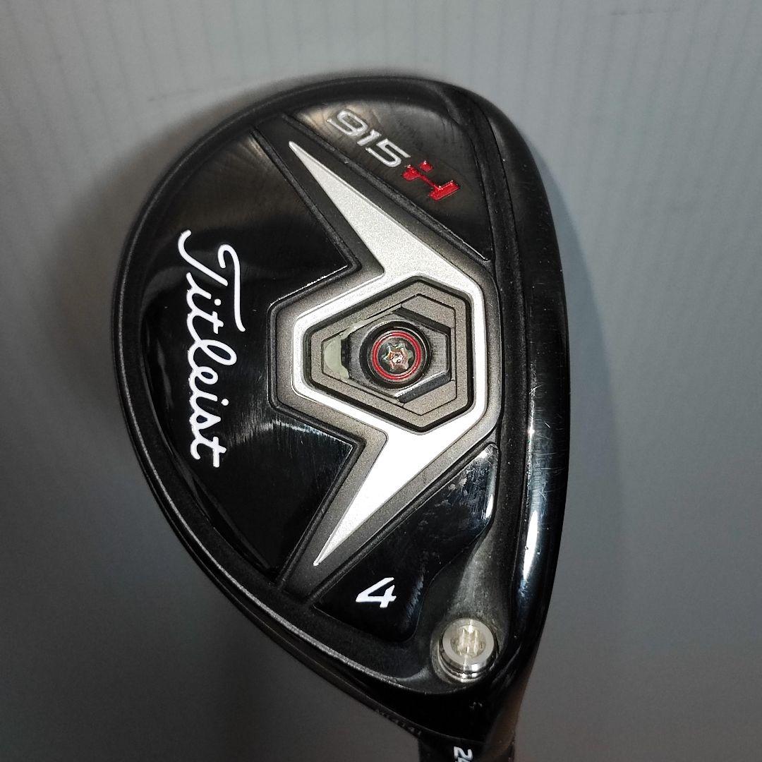 美品 タイトリスト 915H 4番 24° ユーティリティ R 4U 4 U4