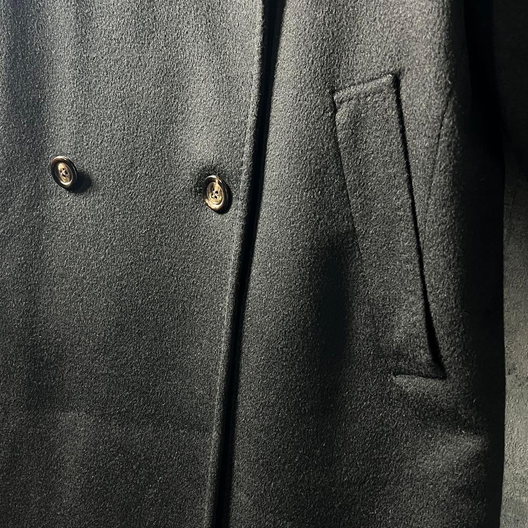 美品です♪HERNOカシミア100% ダブルブレストコートwomen's 46