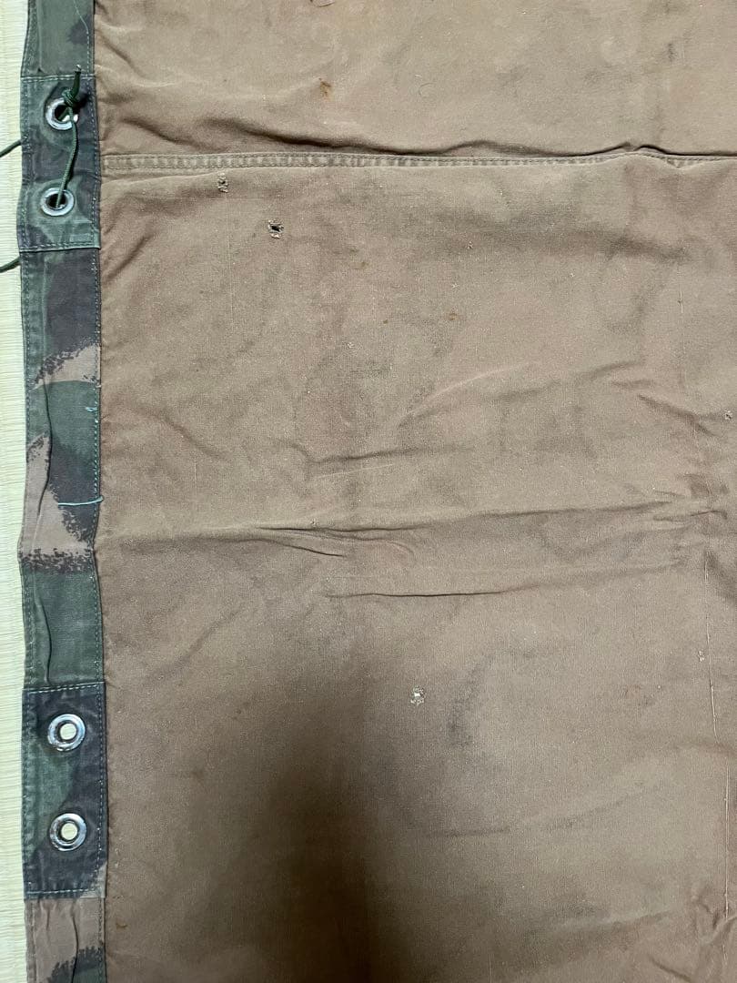 軍幕　ハンガリー軍　2枚　ポンチョ　タープ　ブッシュクラフト