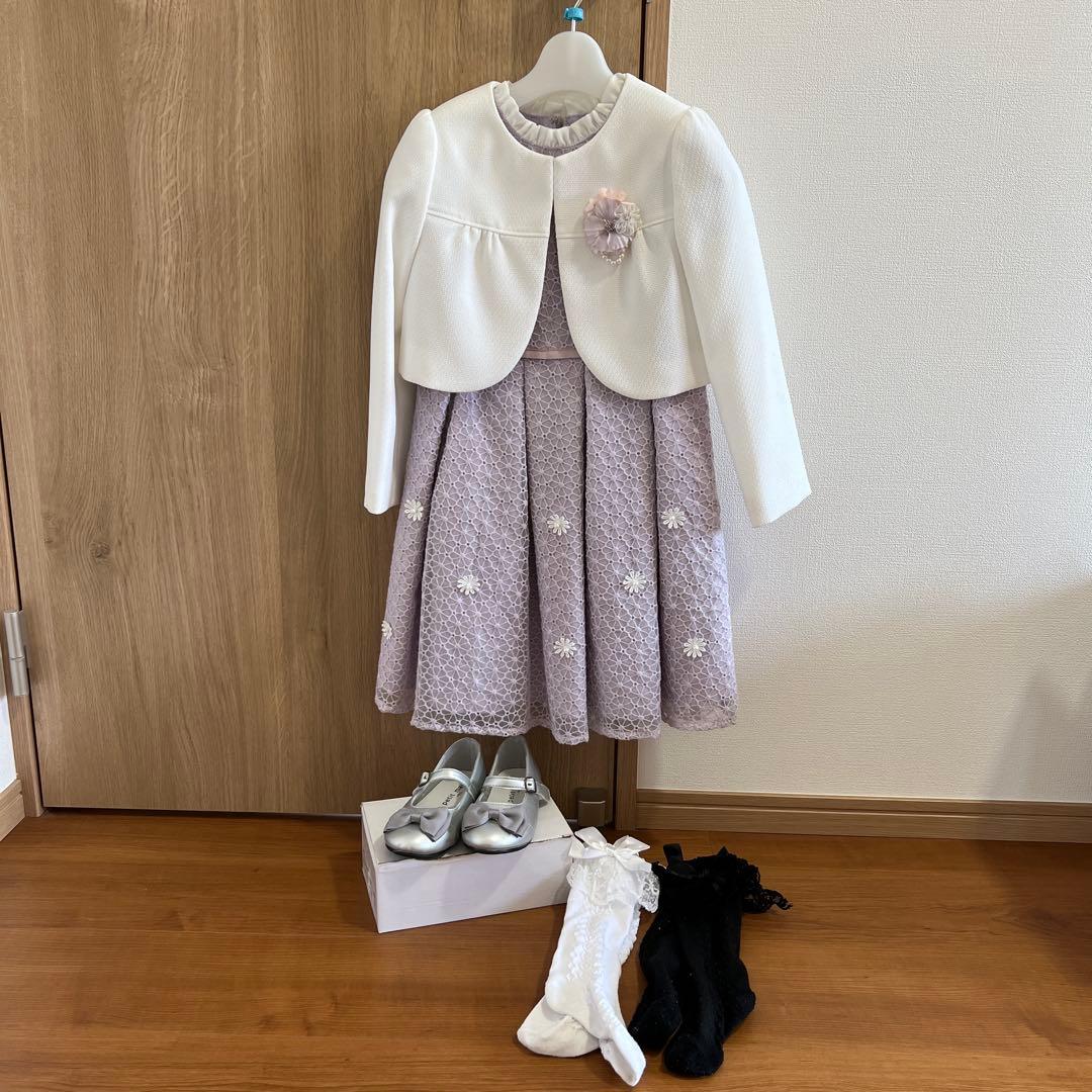 【ま〜さ】プティマイン　120サイズ　フォーマルドレス　卒業式、入学式