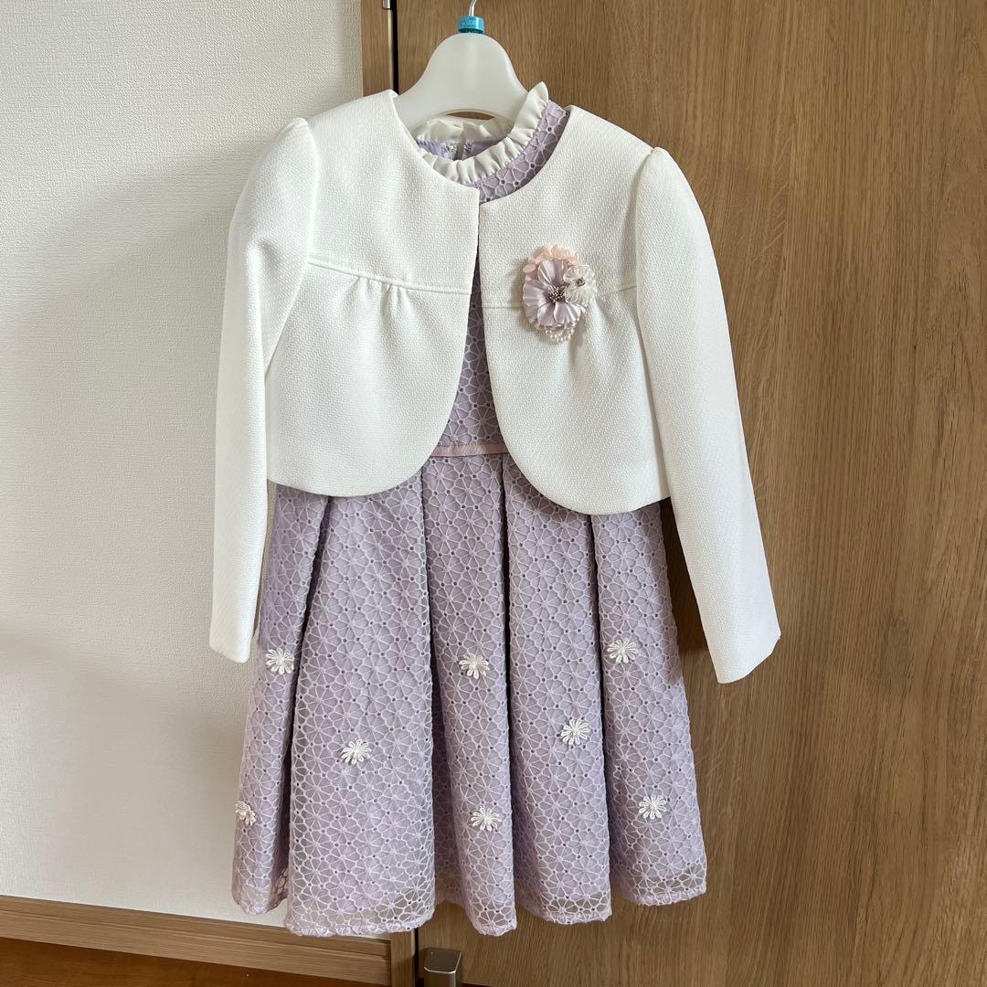 【ま〜さ】プティマイン　120サイズ　フォーマルドレス　卒業式、入学式