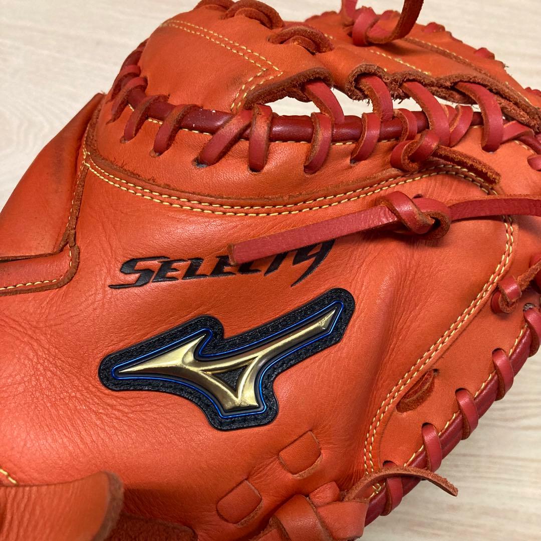 ミズノ　セレクトナイン　少年軟式用キャッチャーミット