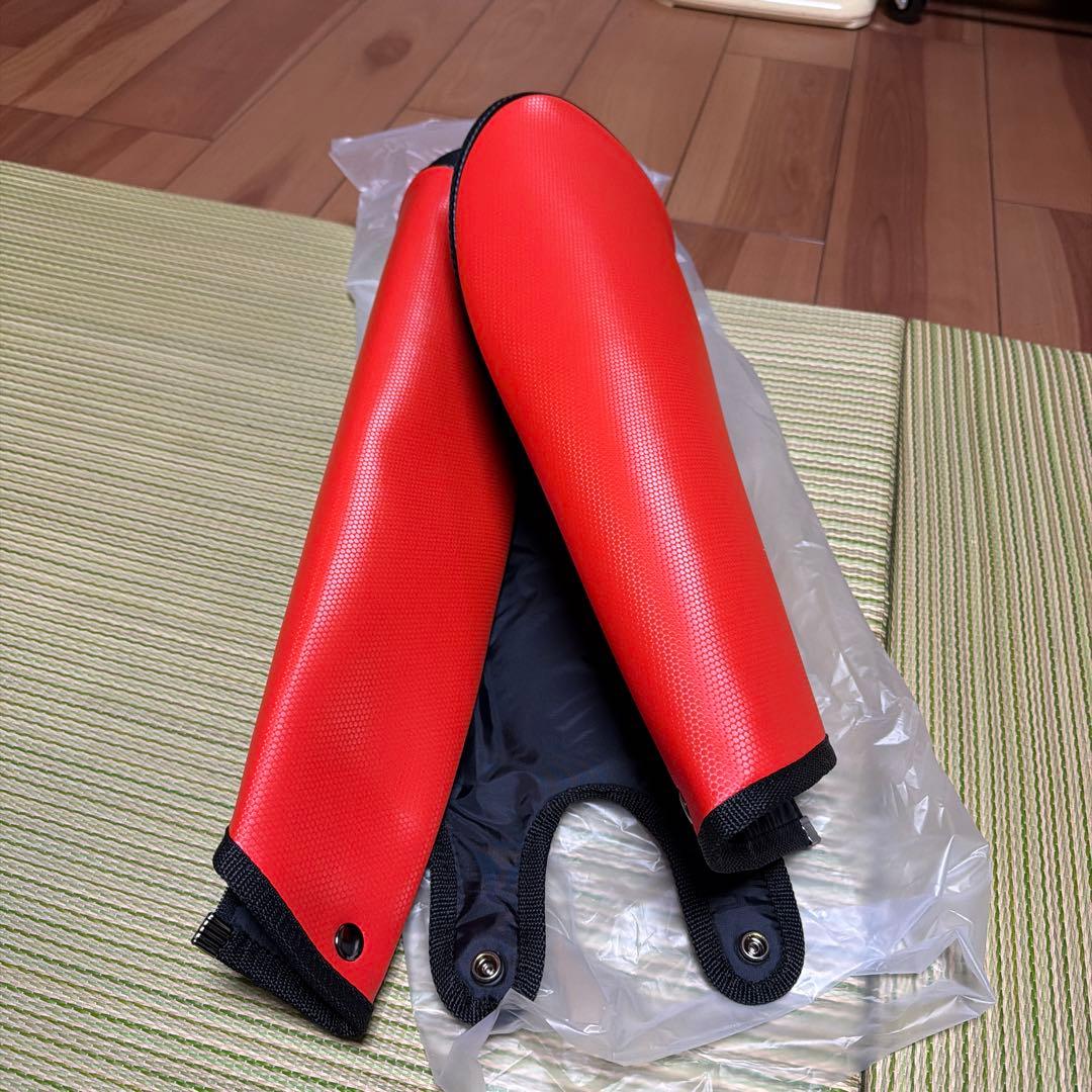 早い者勝ち‼️22PUMA キャディバッグ ブラック/オレンジ　9.5型