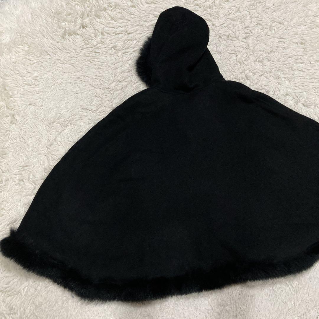 希少極美品】ストロベリーフィールズ ポンチョ ケープコート