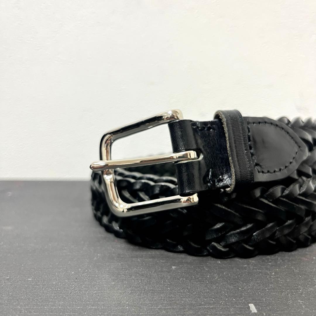 《BEORMA / べオーマ》Leather Mesh Belt 英国製