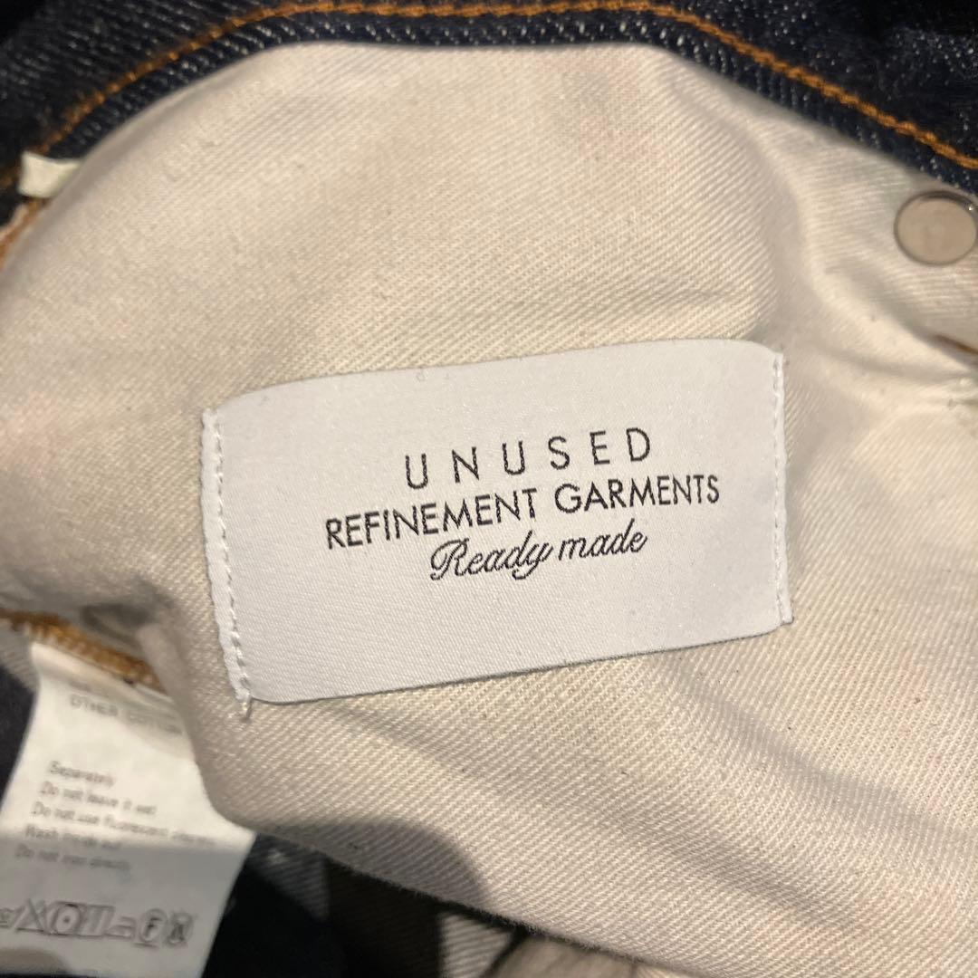 UNUSED 25SSシーズン ワイドレッグデニム　サイズ2