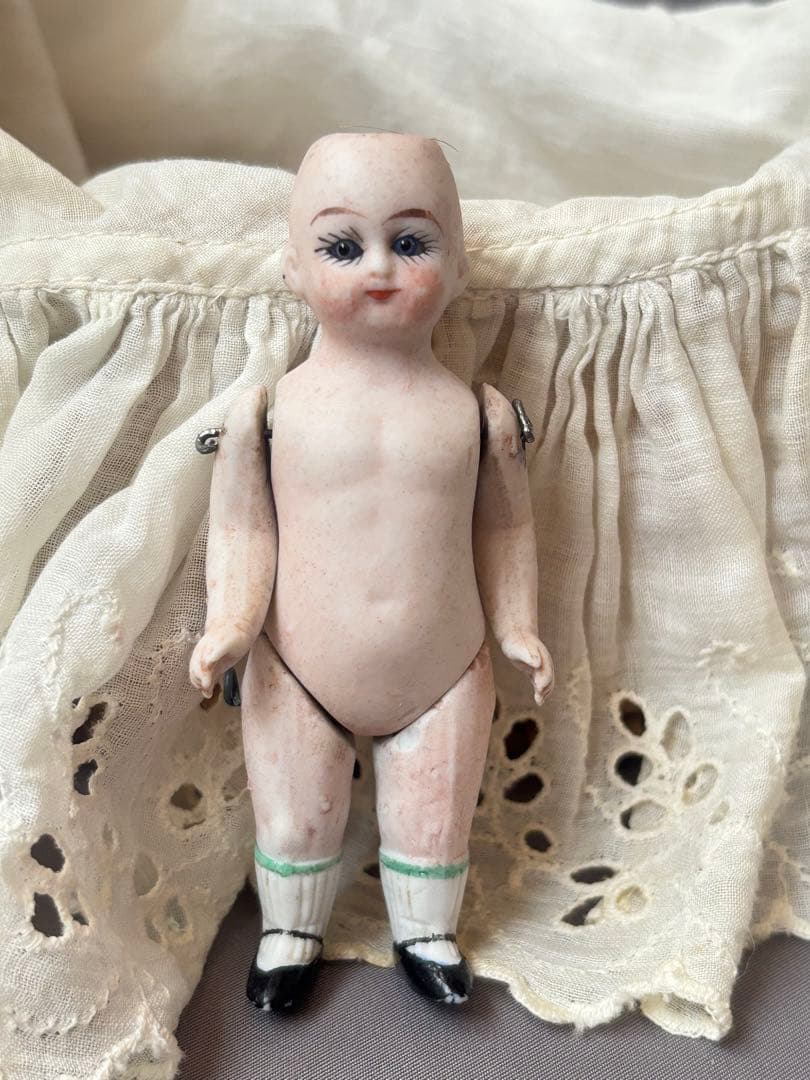 アンティーク オールビスクドール ミニョネット ドールハウスドール ビスクドール