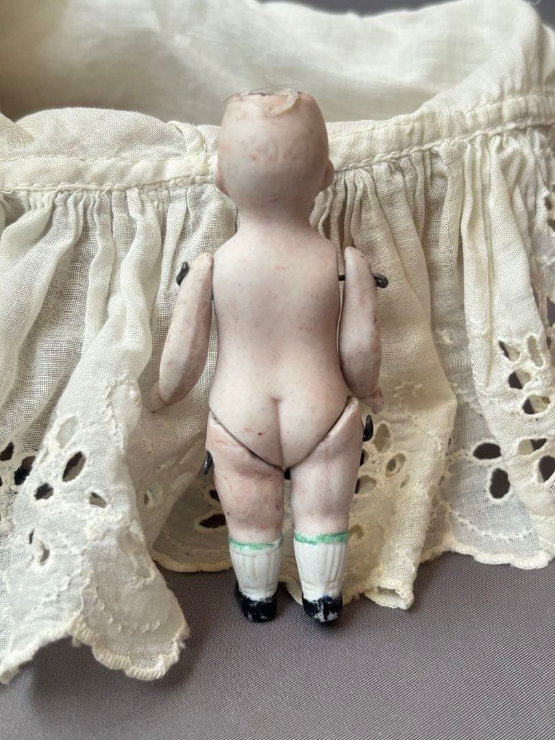 アンティーク オールビスクドール ミニョネット ドールハウスドール ビスクドール