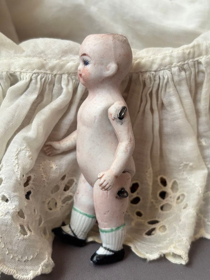 アンティーク オールビスクドール ミニョネット ドールハウスドール ビスクドール