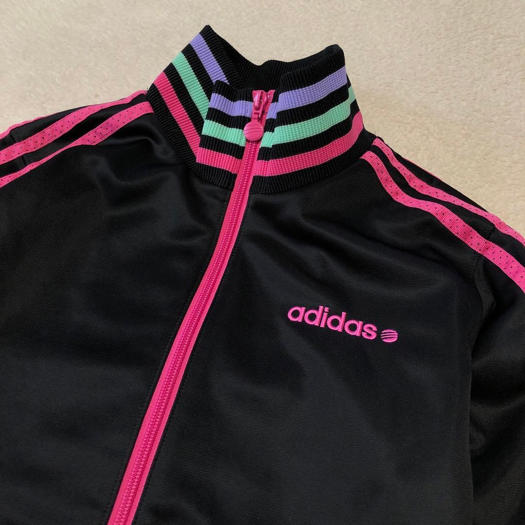 極美品】adidasトラックジャケット ジャージ y2k 平成ギャル L - メルカリ