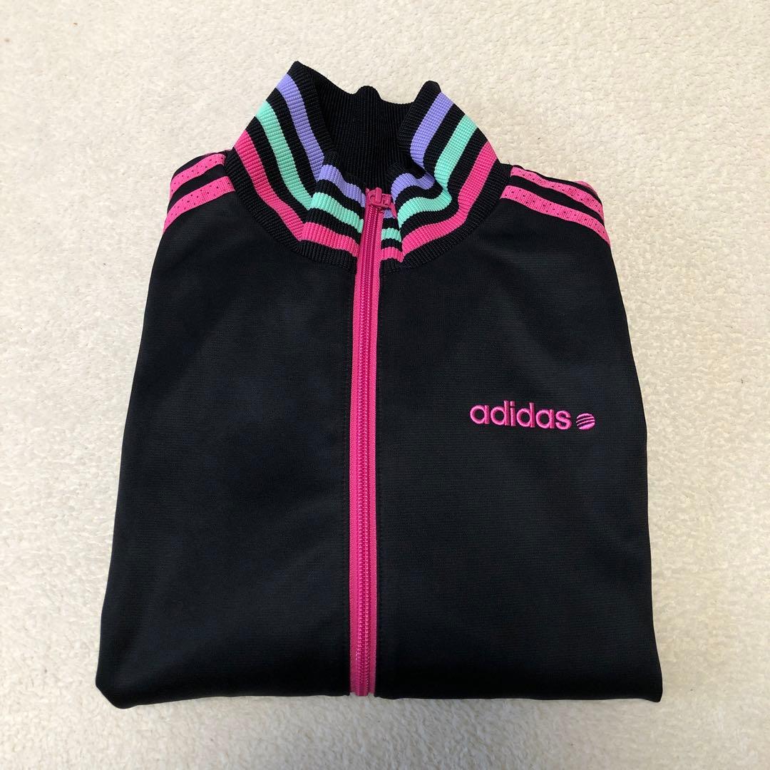 極美品】adidasトラックジャケット ジャージ y2k 平成ギャル L - メルカリ