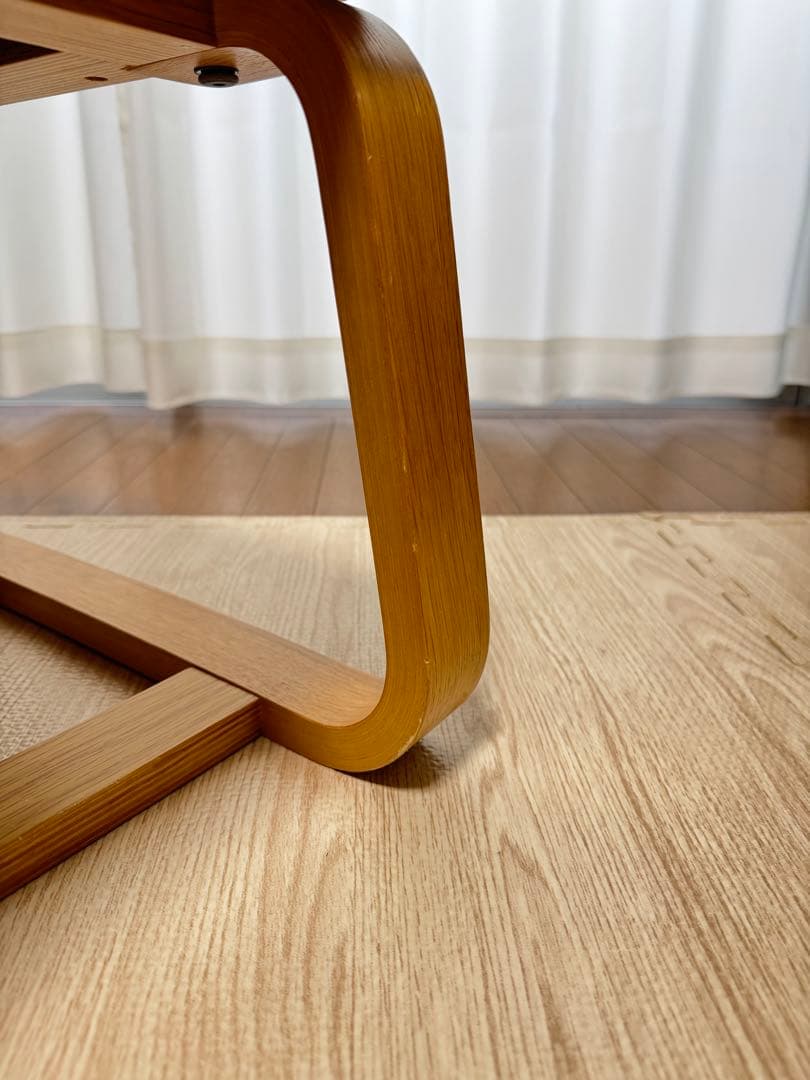 《引き取り限定》リビングでもダイニングでも使えるテーブル&ベンチセット　無印良品