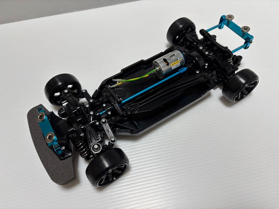 【未走行】タミヤ TT-02 メカ無し ＋ R34 GT-Rボディー