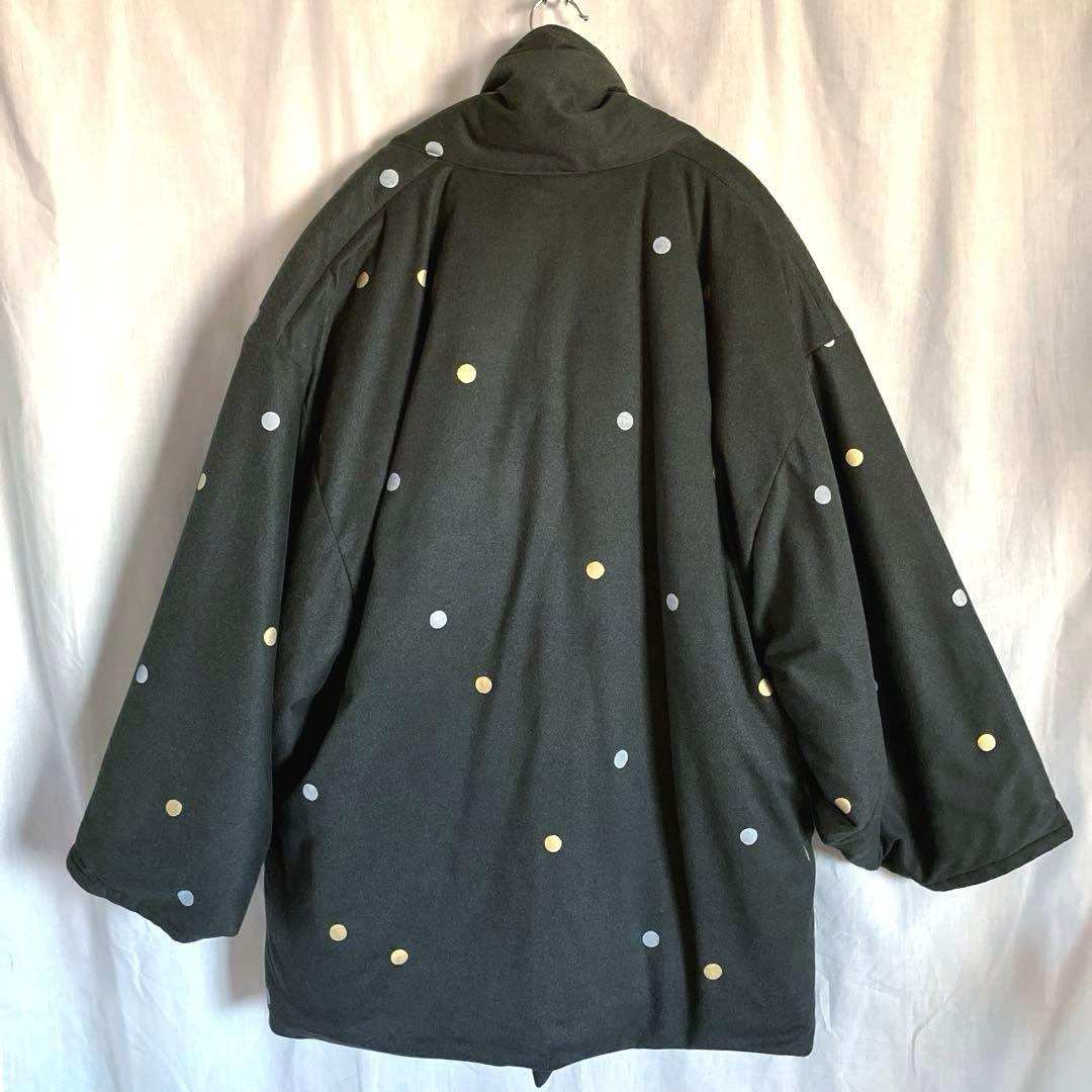 も*︎様 ★新品★ソウソウ★シャンブレーネル　御御衣　中綿コート　水玉