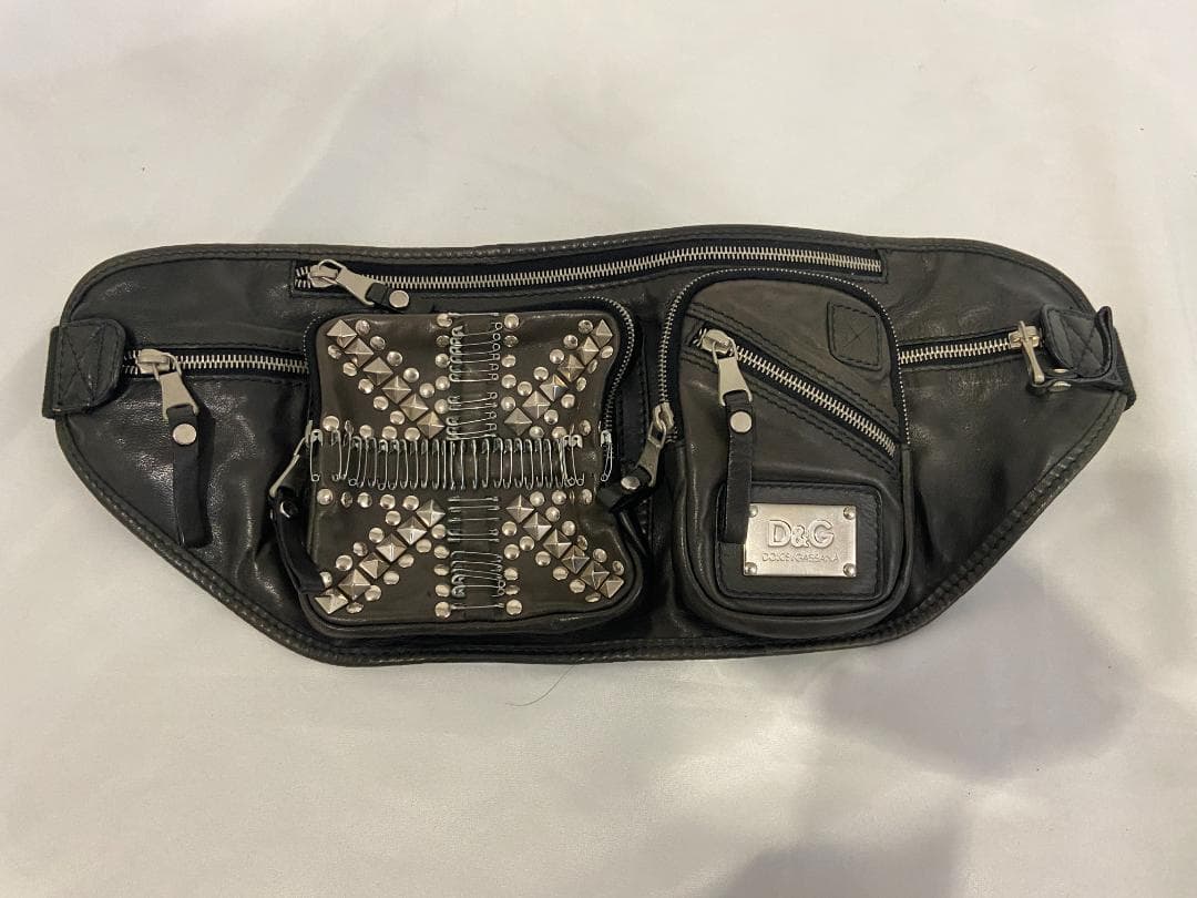 D&G ブラック ボディバッグ・ウエストポーチ