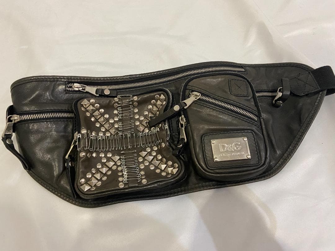 D&G ブラック ボディバッグ・ウエストポーチ