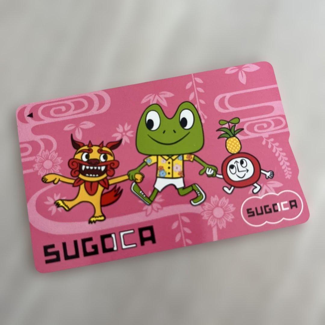 沖縄限定オリジナルデザイン　記念SUGOCA 沖縄地区限定