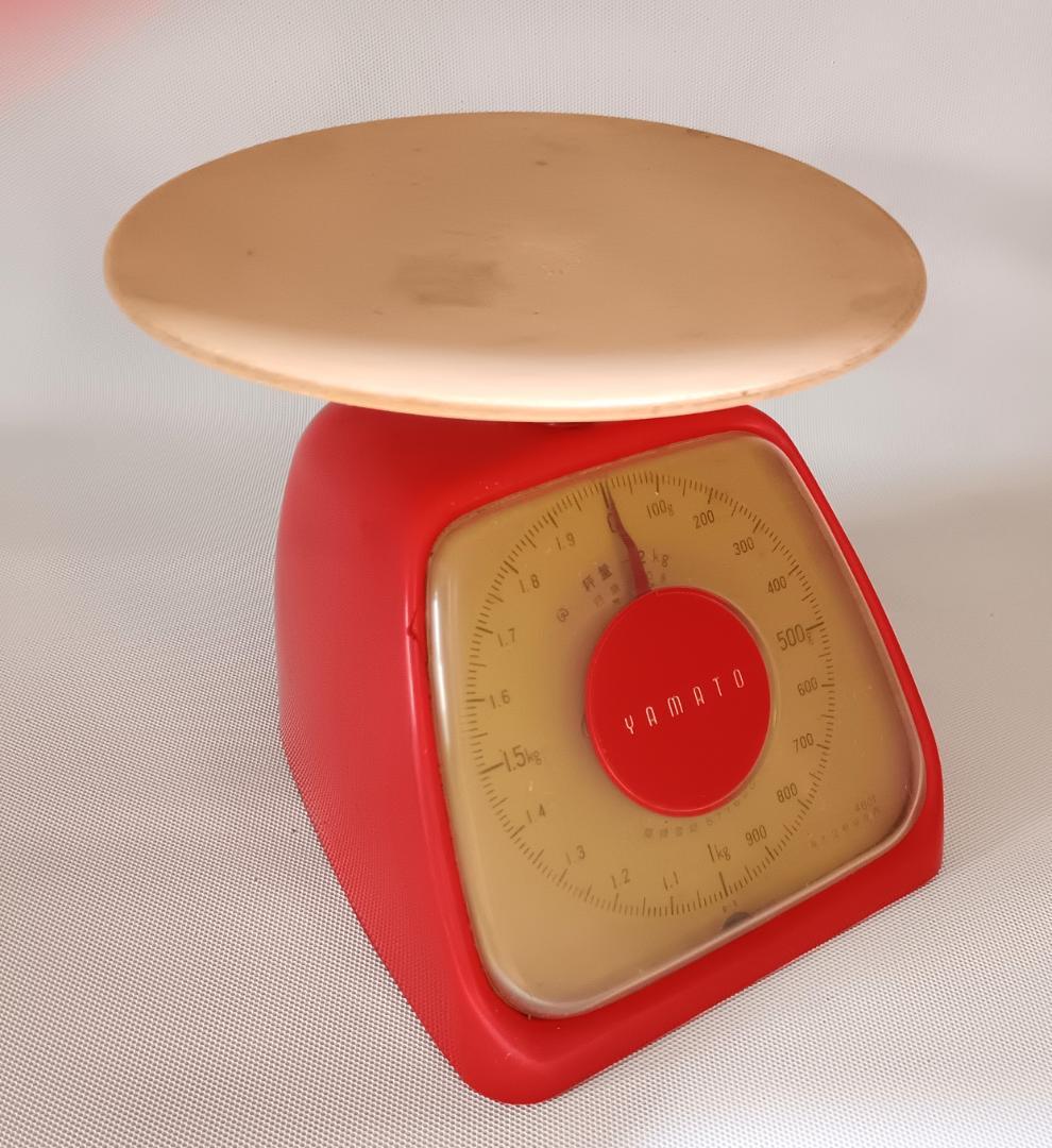 キッチンスケール はかり 2kg YAMATO ヤマト 昭和レトロ 中古 - メルカリ