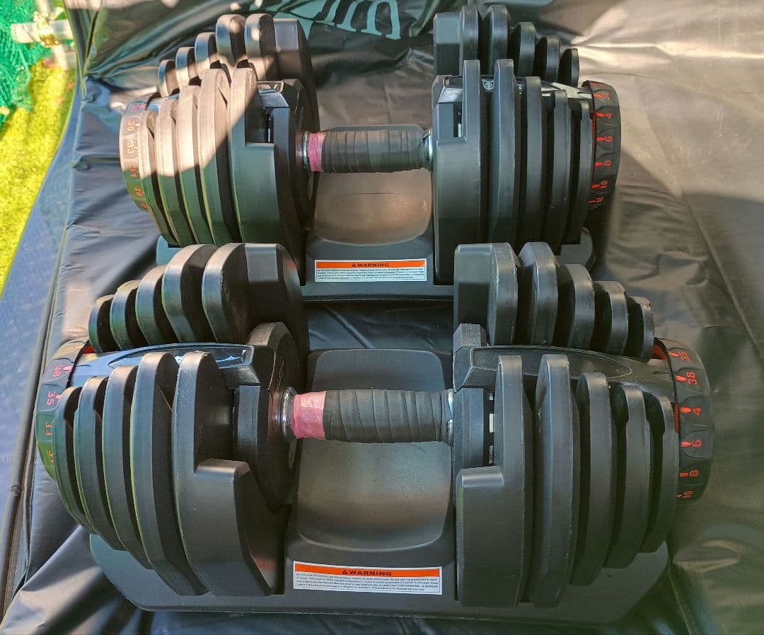 4WD 可変式ダンベル 38kg 2個セット