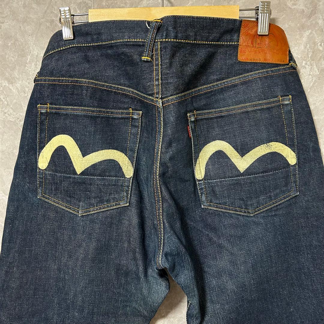 EVISU エヴィス No.2 LOT2005 デニムパンツ　カモメプリント