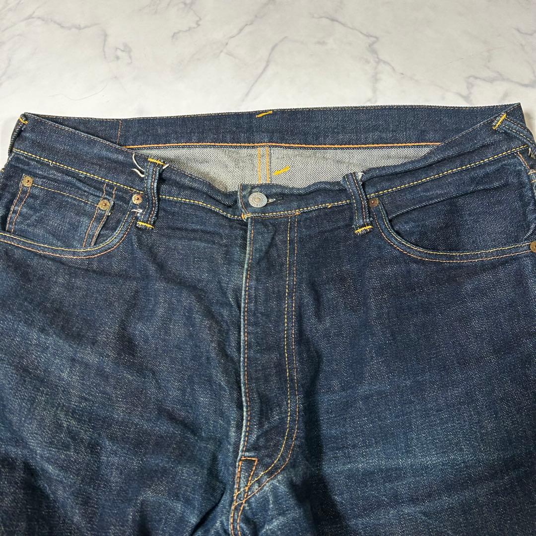 EVISU エヴィス No.2 LOT2005 デニムパンツ　カモメプリント