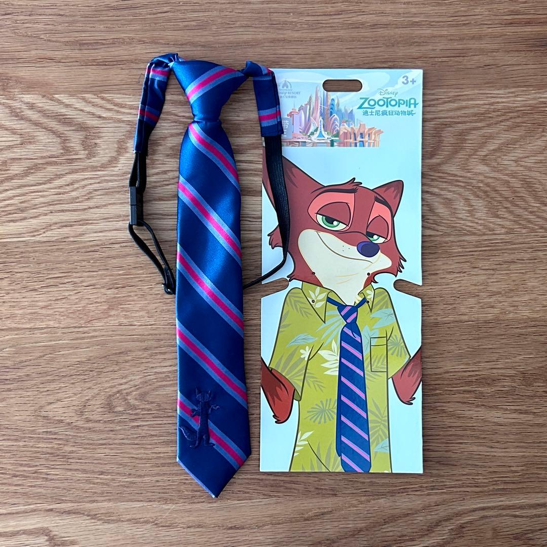 ディズニー ズートピア ニック ネクタイ キッズ 海外 限定 ハロウィン