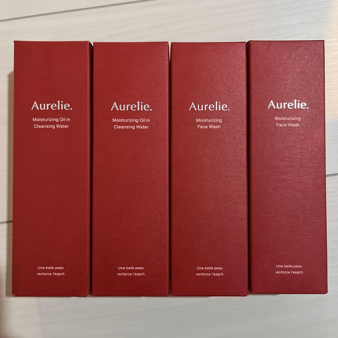 オレリー　クレンジング　洗顔料　各2個セット