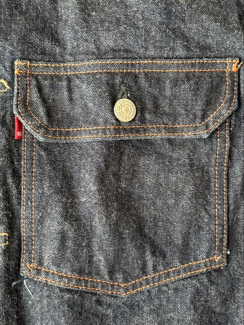 フルカウント　デニムジャケット　2ndモデル　2102 13.7オンス
