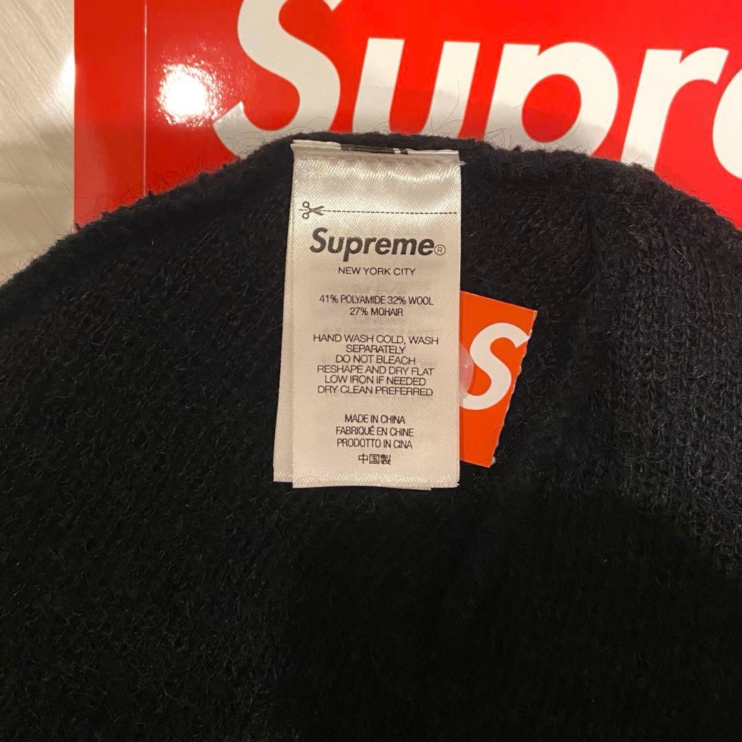 【新品】 Supreme 23FW Mohair Beanie 黒