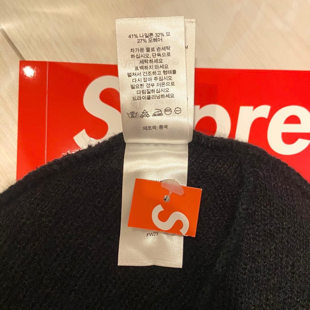 【新品】 Supreme 23FW Mohair Beanie 黒