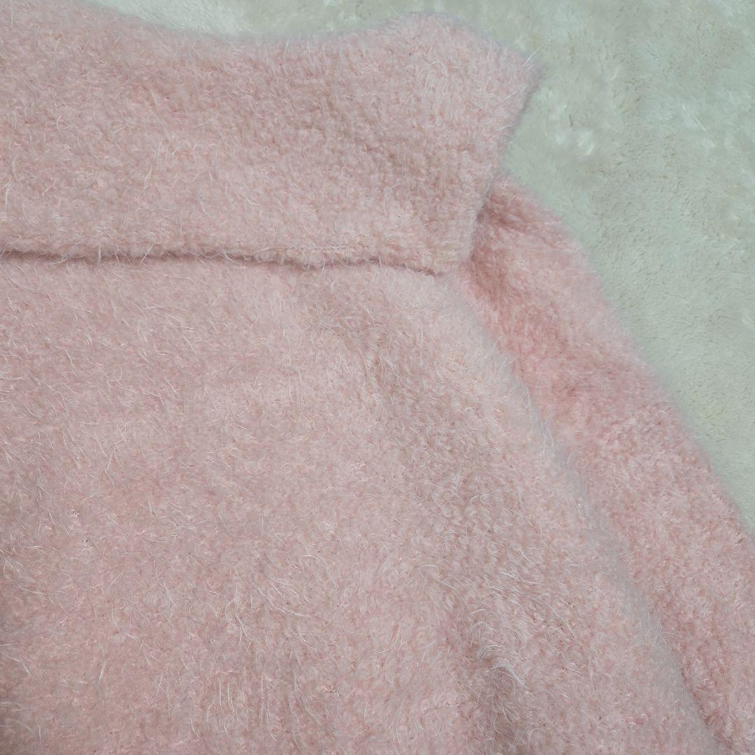 希少 リルリリー lilLilly セーラー ボア ミニワンピース ピンク