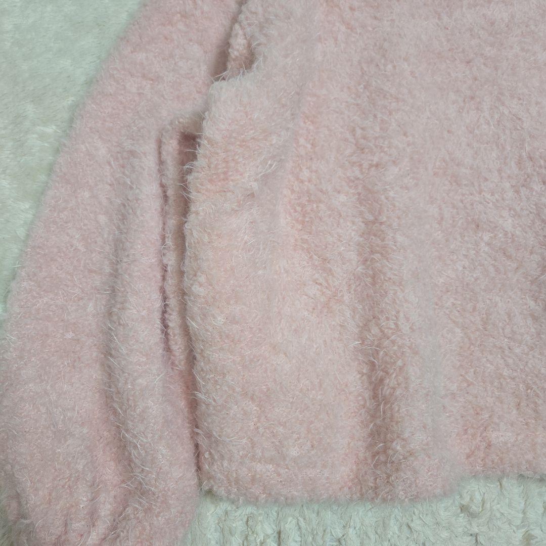 希少 リルリリー lilLilly セーラー ボア ミニワンピース ピンク