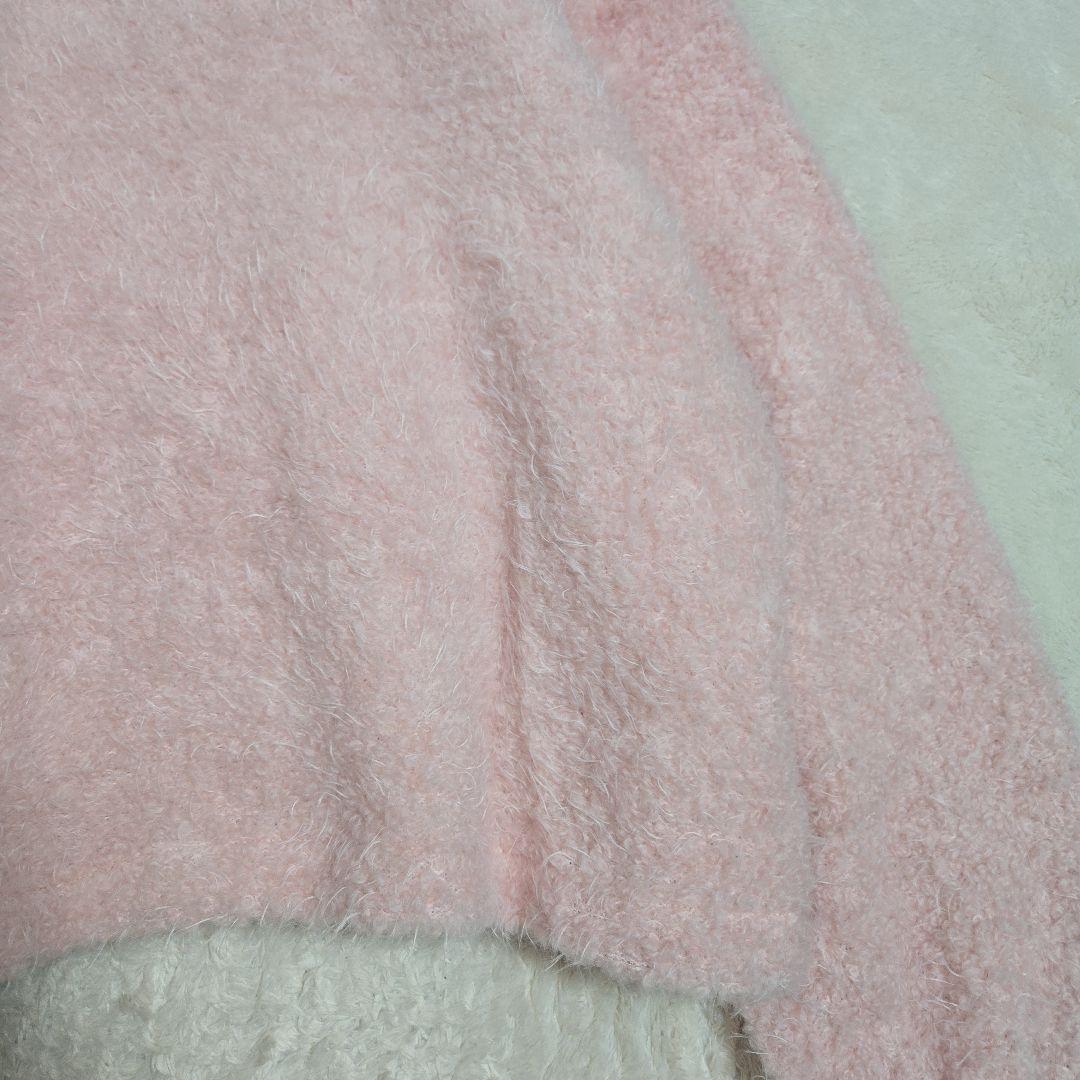 希少 リルリリー lilLilly セーラー ボア ミニワンピース ピンク