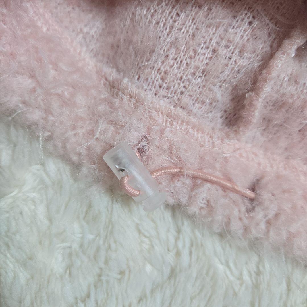 希少 リルリリー lilLilly セーラー ボア ミニワンピース ピンク