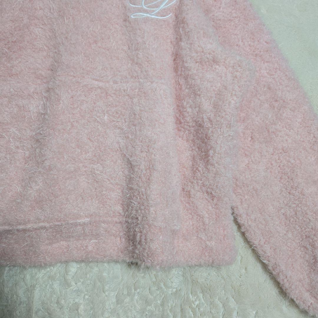 希少 リルリリー lilLilly セーラー ボア ミニワンピース ピンク