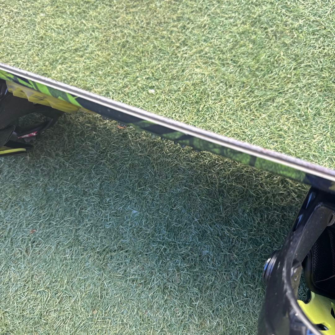 キスマークCITYCORAL 151 スノーボードセット RIDEバインディング