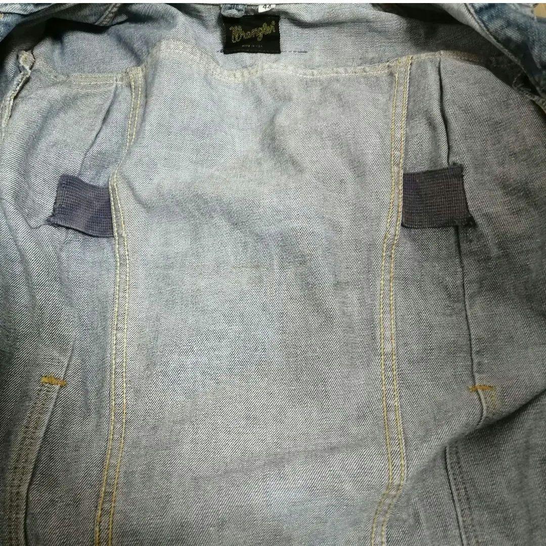 Wrangler 24MJZ 希少黒タグ初期 44 1970〜71ハギ有り