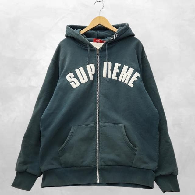 シュプリーム SUPREME アークサーマル ジップアップ フードパーカー XL