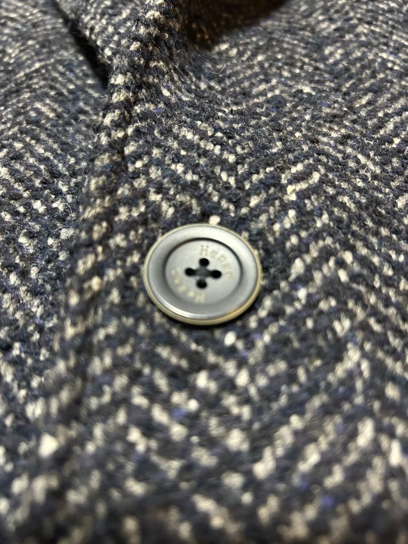 〔美品〕HERNO（ヘルノ）チェスターコートネイビー44