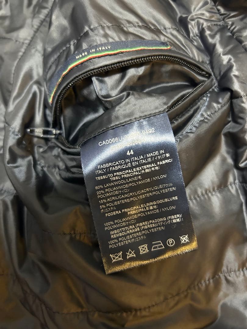 〔美品〕HERNO（ヘルノ）チェスターコートネイビー44