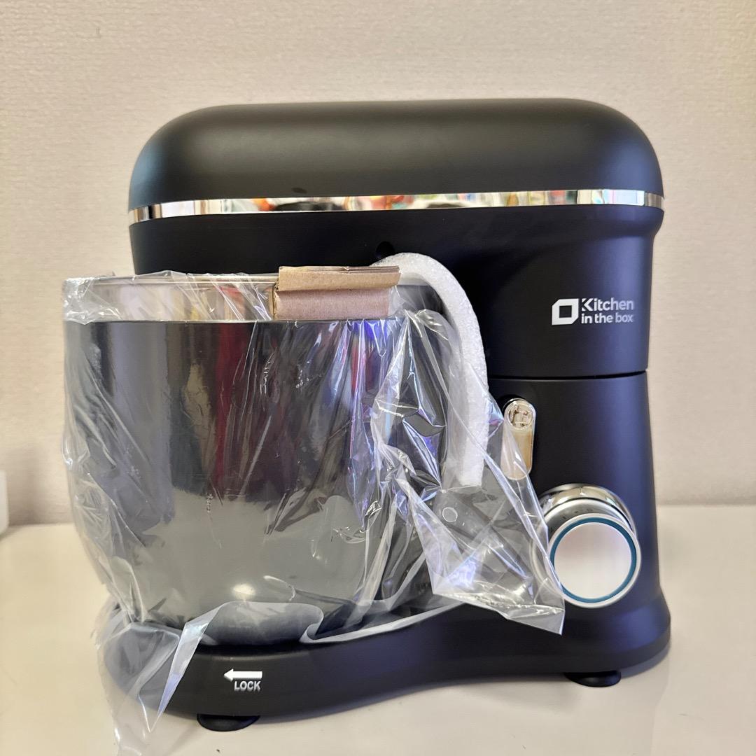 スタンドミキサー 3.5L+3.5Lダブルボウル コンパクト 卓上ミキサー